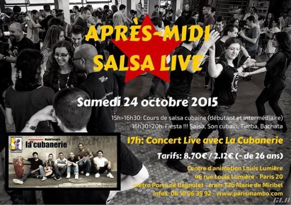 2015 10 24 concert salsa la cubanerie centre animation louis lumiere