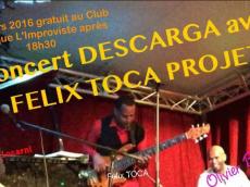 Felix Toca Projet Concert Descarga le dimanche 13 mars 2016, 75013 Paris