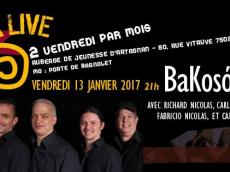 BaKosó 4tet Concert Son cubain le vendredi 13 janvier 2017, 75020 Paris