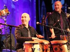 Sébastien Fauqué aux congas