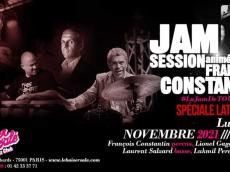 François Constantin Jam Session le lundi 22 novembre 2021, 75001 Paris